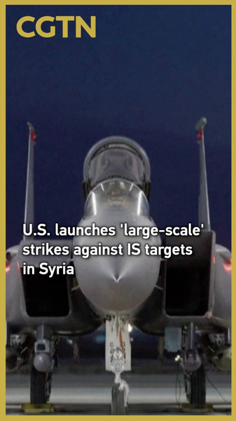 US_Launches__Large_Scale__Strikes_Against_IS_in_Syria video poster