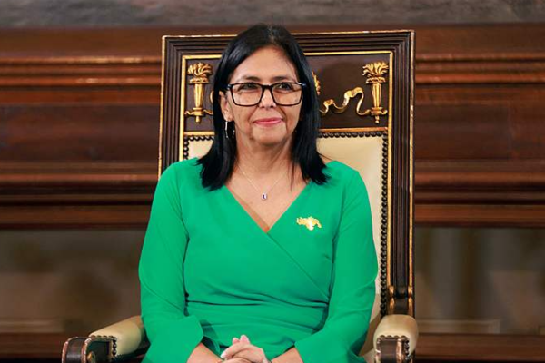 Venezuela_Acting_President_Delcy_Rodriguez_Urges_Unity_After_US_Strikes