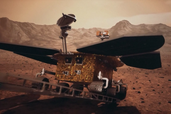 Zhurong_Rover_Reveals_Mars_Hosted_Water_750M_Years_Longer